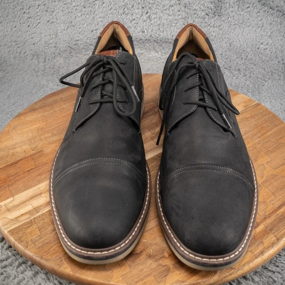 Florsheim Man's Size 13 M Oxfords Norwalk Plain Toe Oxford EUC‎